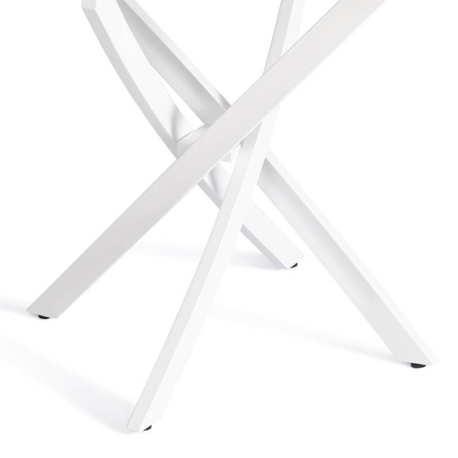 Стол MANZANA ЛДСП/HPL/металл, 80 х 80 х 75 см, Мрамор светлый/белый Мрамор светлый/белый ЛДСП/HPL/металл Стол MANZANA ЛДСП/HPL/металл, 80 х 80 х 75 см, Мрамор светлый/белый Мрамор светлый/белый ЛДСП/HPL/металл