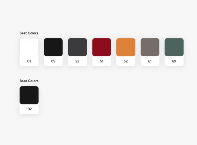 Кресло офисное вращающееся с подушкой Opal Swivel Pro Soft 600х560х820 мм