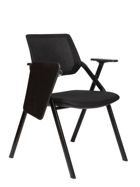 Стул / Step M / черный пластик / черная сетка / черная ткань/ пюпитр Стул / Step M / черный пластик / черная сетка / черная ткань/ пюпитр