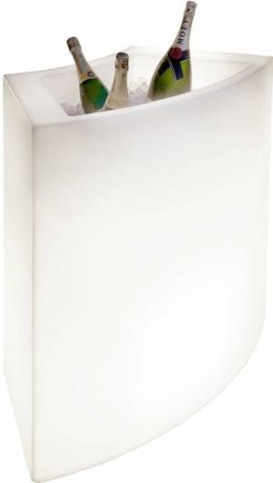 Стойка пластиковая барная светящаяся Ice Bar Lighting белый 940x480x860 мм