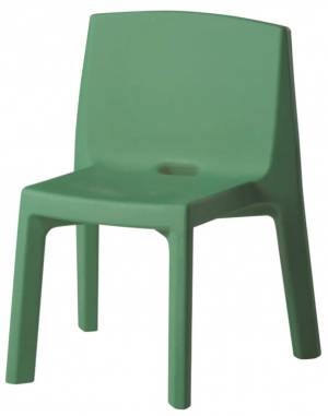 Стул пластиковый Q4 Standard зеленый 620х550х860 мм