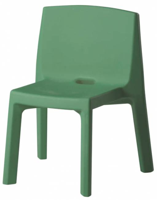 Стул пластиковый Q4 Standard зеленый 620х550х860 мм