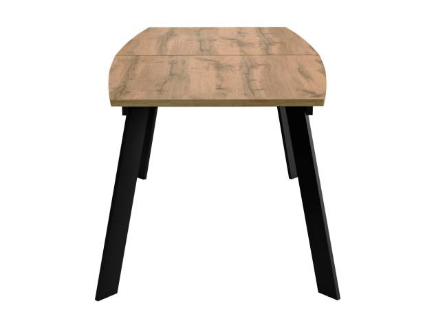 Стол DikLine XL160 Дуб галифакс /опоры черные Стол DikLine XL160 Дуб галифакс /опоры черные