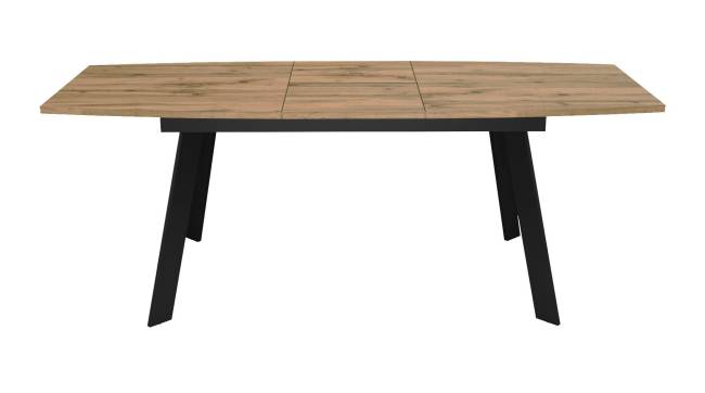 Стол DikLine XL160 Дуб галифакс /опоры черные Стол DikLine XL160 Дуб галифакс /опоры черные