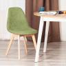 Стул CINDY SOFT (mod. C1021F1-1) фактурный велюр/дерево бук, 55 х 48 х 83 см, Зеленый LY1701-7 / натуральный (Комплект из 4 шт.) зеленый фактурный велюр/дерево бук Стул CINDY SOFT (mod. C1021F1-1) фактурный велюр/дерево бук, 55 х 48 х 83 см, Зеленый LY1701-7 / натуральный (Комплект из 4 шт.) зеленый фактурный велюр/дерево бук