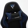 Кресло спортивное TopChairs Shadow черно-синий