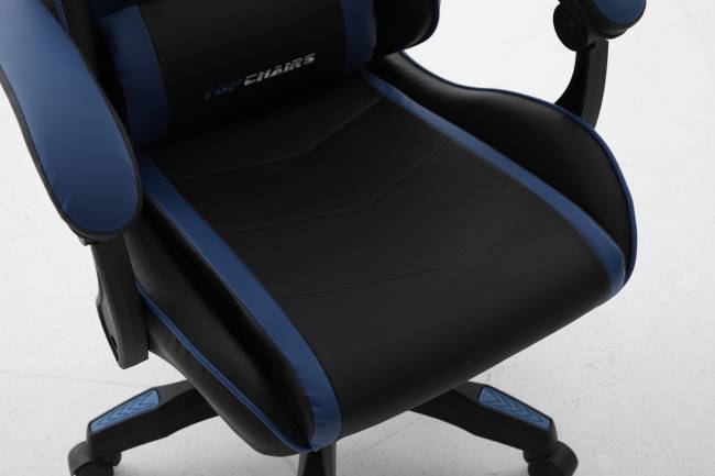 Кресло спортивное TopChairs Shadow черно-синий