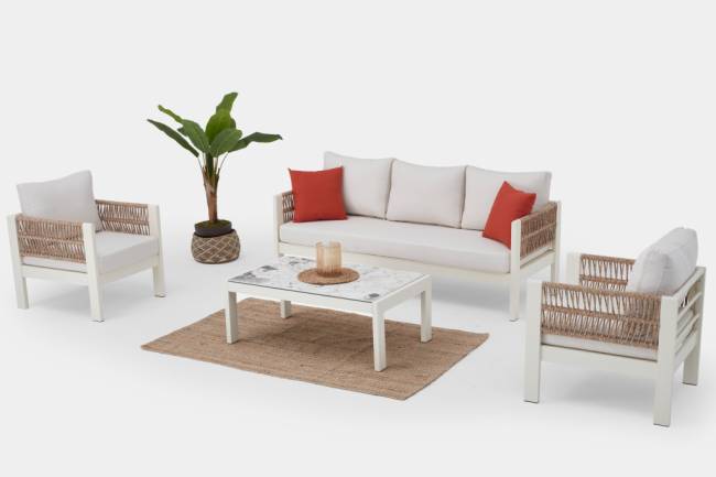 Комплект плетеной мебели Toscana