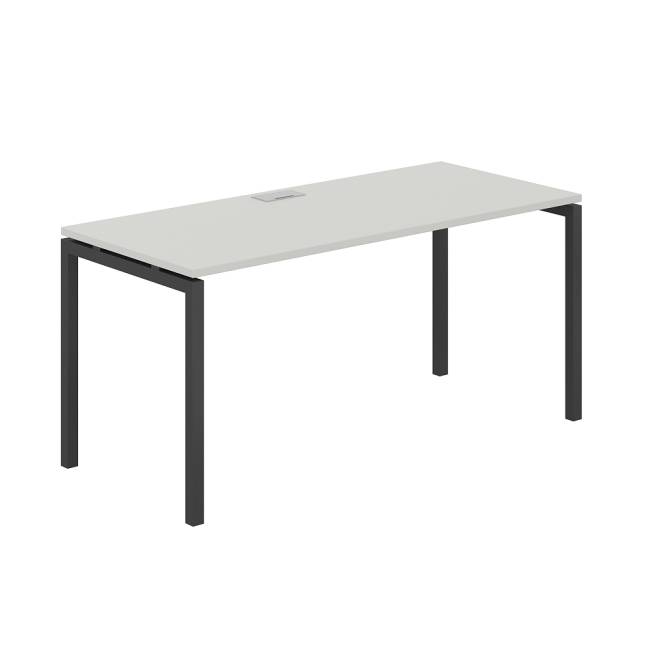 SG.206.SH.44.AN / Стол 1600х700х750 / профиль: 40х40 антрацит; столешница: серый бархат