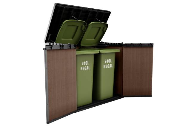 Ящик-шкаф Дарвин  (Darwin) 1150 л, коричневый