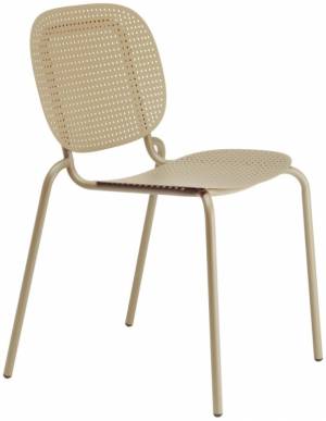 Стул металлический Si-Si Dots тортора 500х550х800 мм