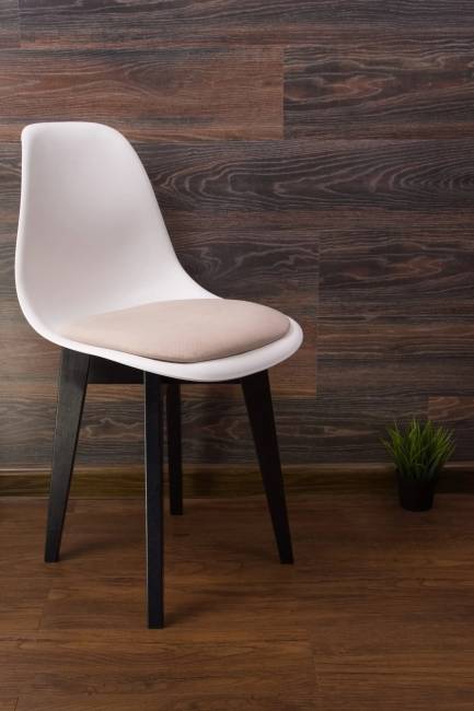 Стул Сашш чёрный /белый, бежевый Стул Сашш чёрный /белый, бежевый