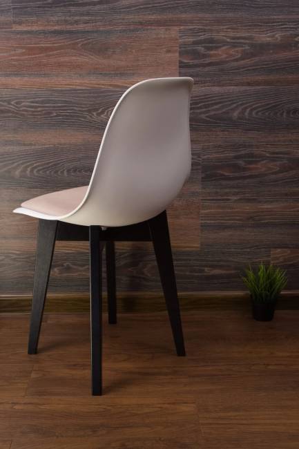 Стул Сашш чёрный /белый, бежевый Стул Сашш чёрный /белый, бежевый