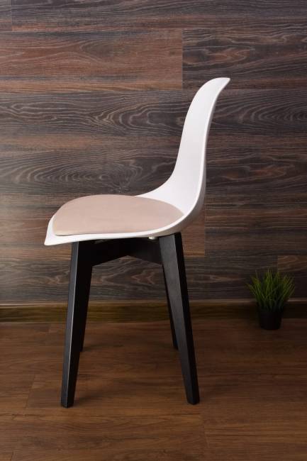 Стул Сашш чёрный /белый, бежевый Стул Сашш чёрный /белый, бежевый