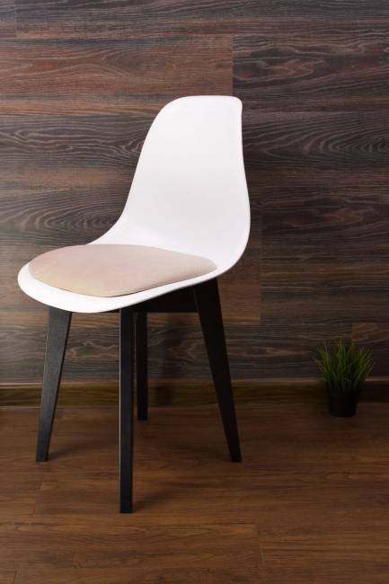 Стул Сашш чёрный /белый, бежевый Стул Сашш чёрный /белый, бежевый