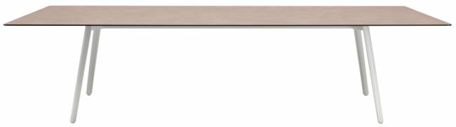 Стол ламинированный Squid белый, тортора шпатель 2990х1200х730 мм