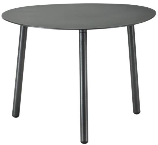 Столик металлический кофейный Island антрацит 550х450х400 мм