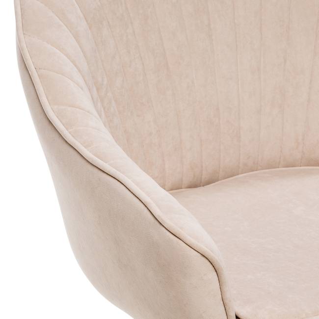 Стул с подлокотниками Leset Вайд, каркас Белый, велюр Бежевый Бежевый Белый Стул с подлокотниками Leset Вайд, каркас Белый, велюр Бежевый Бежевый Белый