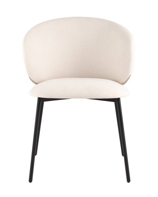 Стул Блейз велюр молочный