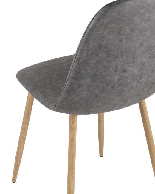 Стул Валенсия винтаж серый