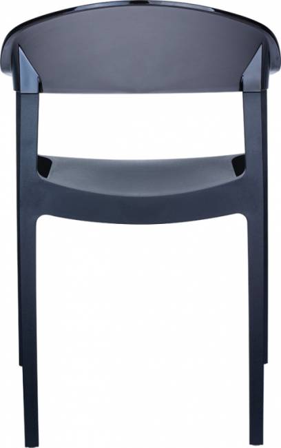 Кресло пластиковое Carmen черный 530х490х790 мм