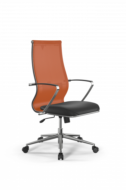 Кресло Sit 10 B2-163K - T+Extra /Km00/Wm12/K5cL(M09.B23.G18.W01), оранжевый-черный