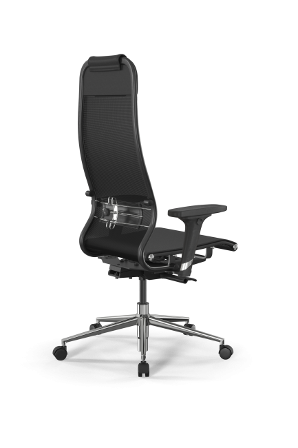 Кресло SynchroSit 10 B1-104D - T /Um00/Nb00/D02P(M23.B23.G18.W02), черный