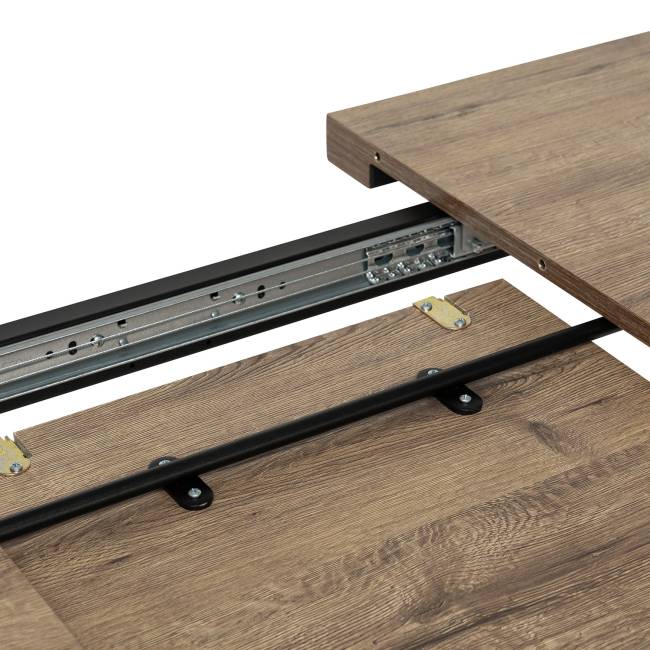 Стол раздвижной Leset Ковен 140 Чёрный Стол раздвижной Leset Ковен 140 Чёрный