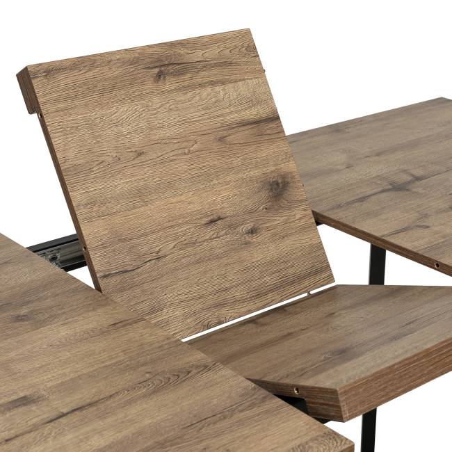 Стол раздвижной Leset Ковен 140 Чёрный Стол раздвижной Leset Ковен 140 Чёрный