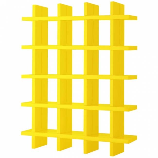 Стеллаж книжный пластиковый Mybook 4х5 Standard 1840х400х2300 мм