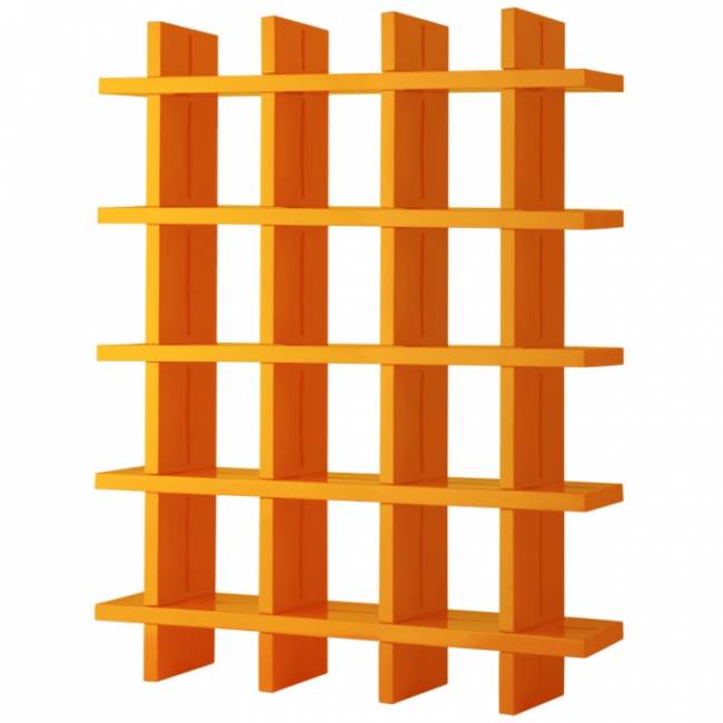 Стеллаж книжный пластиковый Mybook 4х5 Standard 1840х400х2300 мм