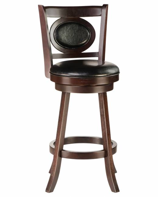 Стул барный DOBRIN CHAD BAR, капучино, чёрный