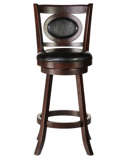 Стул барный DOBRIN CHAD BAR, капучино, чёрный