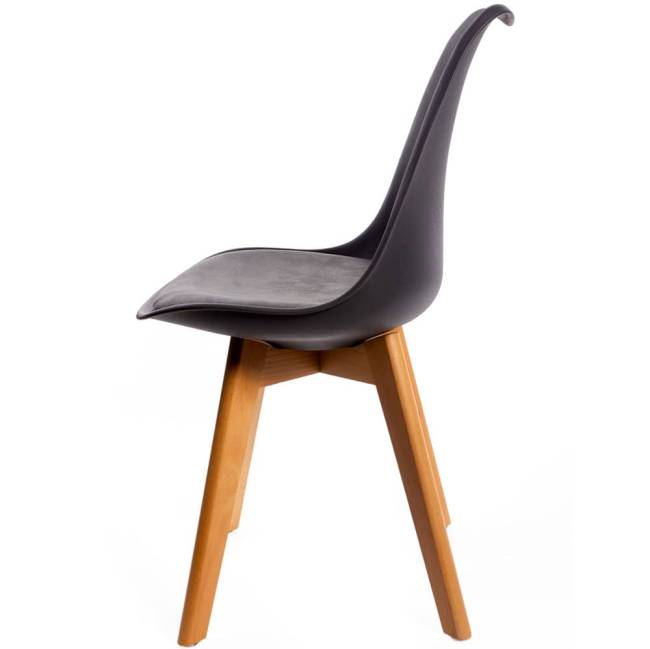 Стул Eames Bon чёрный Стул Eames Bon чёрный