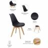 Стул Eames Bon чёрный Стул Eames Bon чёрный