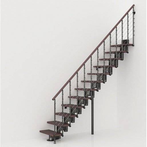 Модульная лестница Komoda 89 прямая