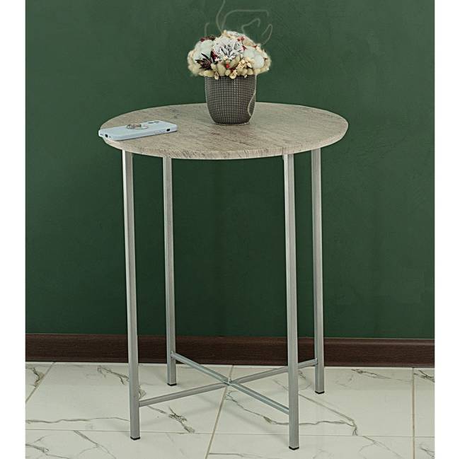 Стол журнальный BeautyStyle 16, серый шпат/металлик