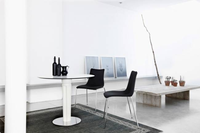 Столешница круглая Compact Laminate для подстолья Nemo, Domino, Tiffany, Cross белый Ø900х10 мм Столешница круглая Compact Laminate для подстолья Nemo, Domino, Tiffany, Cross белый Ø900х10 мм