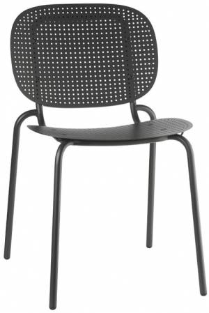 Стул металлический Si-Si Dots антрацит 500х550х800 мм