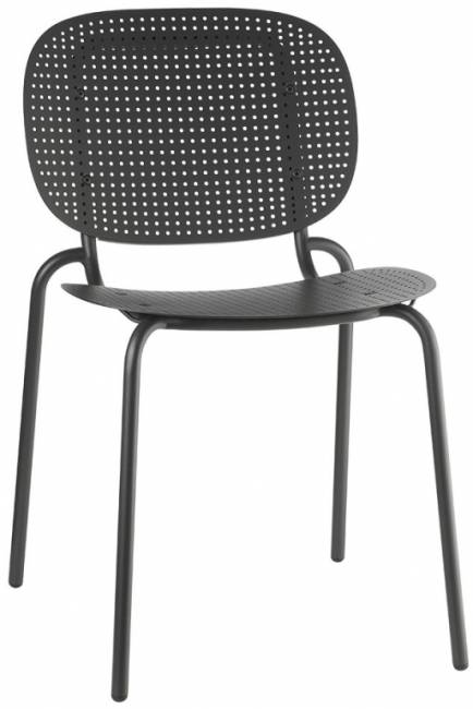 Стул металлический Si-Si Dots антрацит 500х550х800 мм