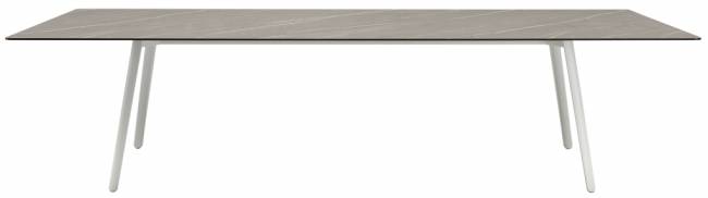 Стол ламинированный Squid белый, камень 2990х1200х730 мм