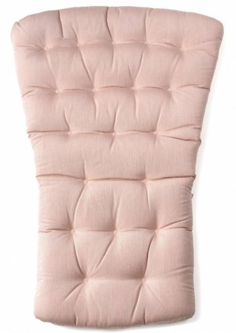 Кресло-качалка пластиковое с подушкой Folio антрацит, розовый 720х810-925х1190-1125 мм