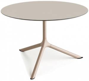 Столик ламинированный кофейный Tripe Maxi тортора, тортора Ø800х510 мм