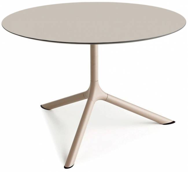 Столик ламинированный кофейный Tripe Maxi тортора, тортора Ø800х510 мм