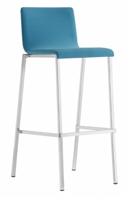 Стул барный с мягкой обивкой Kuadra 470х540х1070 мм Стул барный с мягкой обивкой Kuadra 470х540х1070 мм