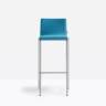 Стул барный с мягкой обивкой Kuadra 470х540х1070 мм Стул барный с мягкой обивкой Kuadra 470х540х1070 мм
