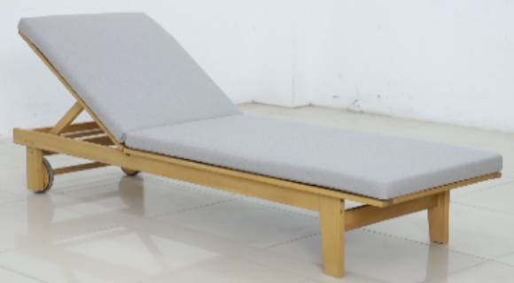 Шезлонг-лежак деревянный с матрасом Horizon натуральный 2005х650х880 мм Шезлонг-лежак деревянный с матрасом Horizon натуральный 2005х650х880 мм