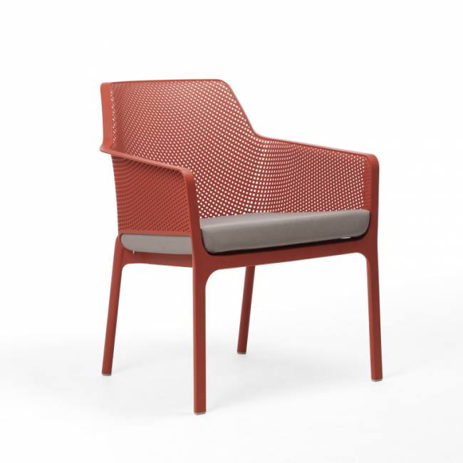 Подушка для кресла Net Relax серый Sunbrella 525х570х75 мм