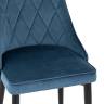 Стул Версаль велюр пыльно-синий
