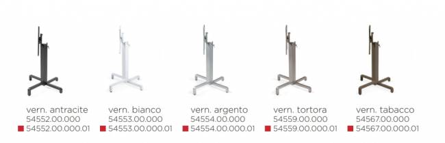 Подстолье металлическое складное Ibisco Special табак 525х490х720 мм Подстолье металлическое складное Ibisco Special табак 525х490х720 мм